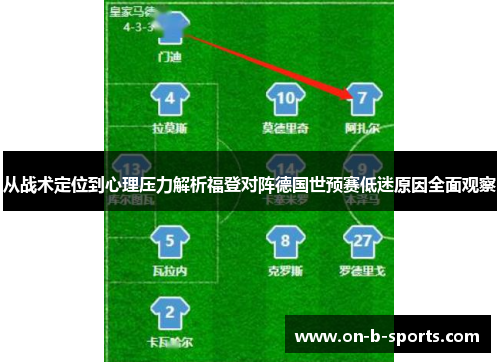 从战术定位到心理压力解析福登对阵德国世预赛低迷原因全面观察